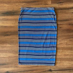 Old Navy Cotton Stretchy Midi Pencil Skirt